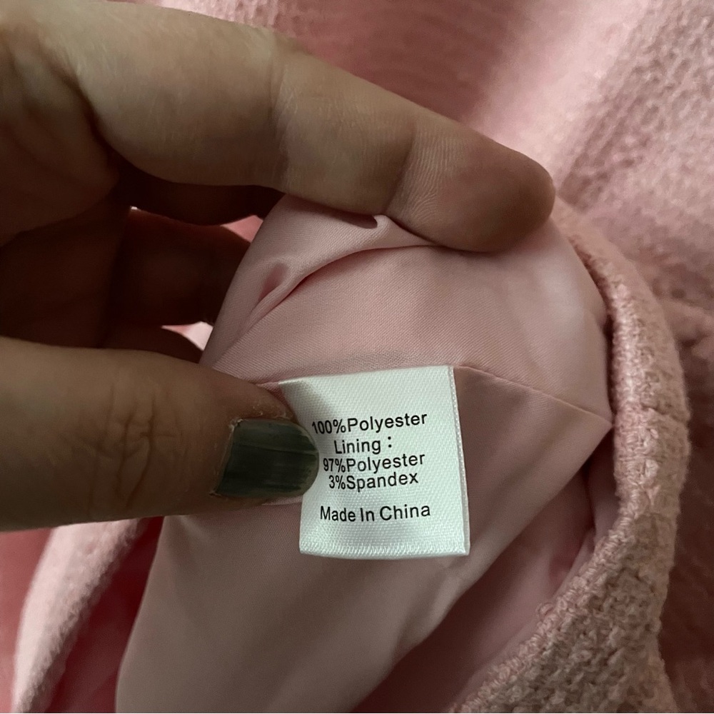 NWT Tuckernuck Jackie tweed dress pink salt XXXL Old Money garden party preppy - Picture 7 of 11
